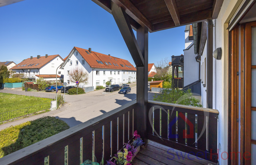 Balkon Etagenwohnung Moosburg