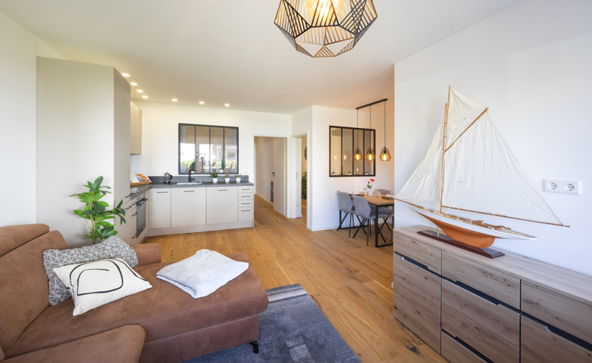 Wohnen/ K�che Erdgeschosswohnung Miesbach