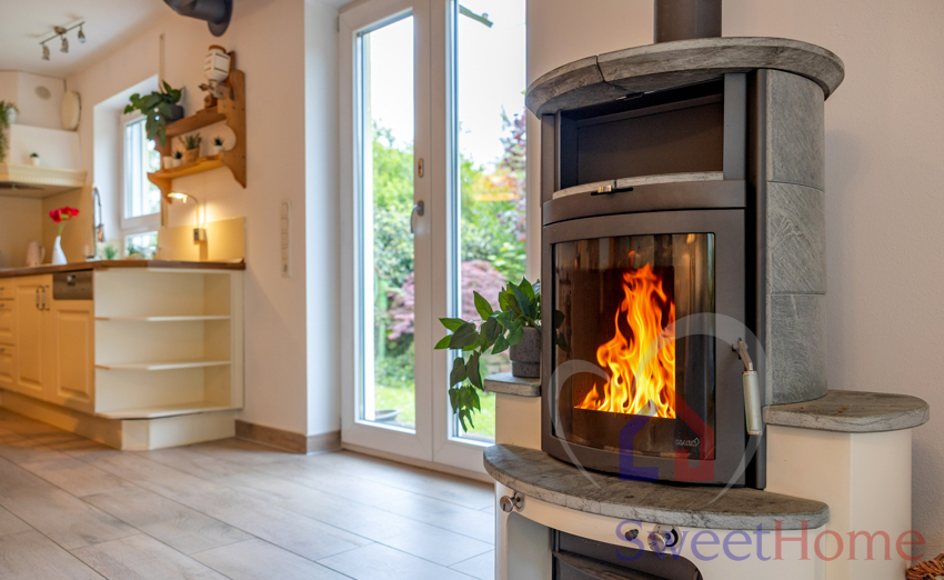 Schwedenofen Terrassenwohnung Germering