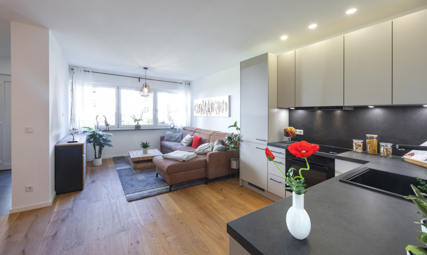 Wohnen/ K�che Erdgeschosswohnung Miesbach