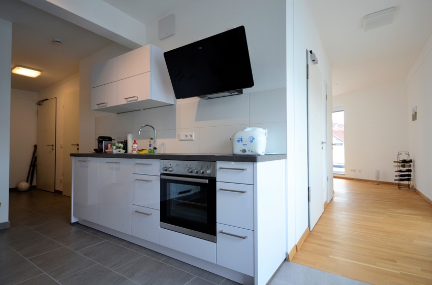 K�che-Flur Penthousewohnung Holzkirchen
