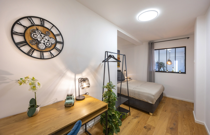 Schlafzimmer 2 Erdgeschosswohnung Miesbach