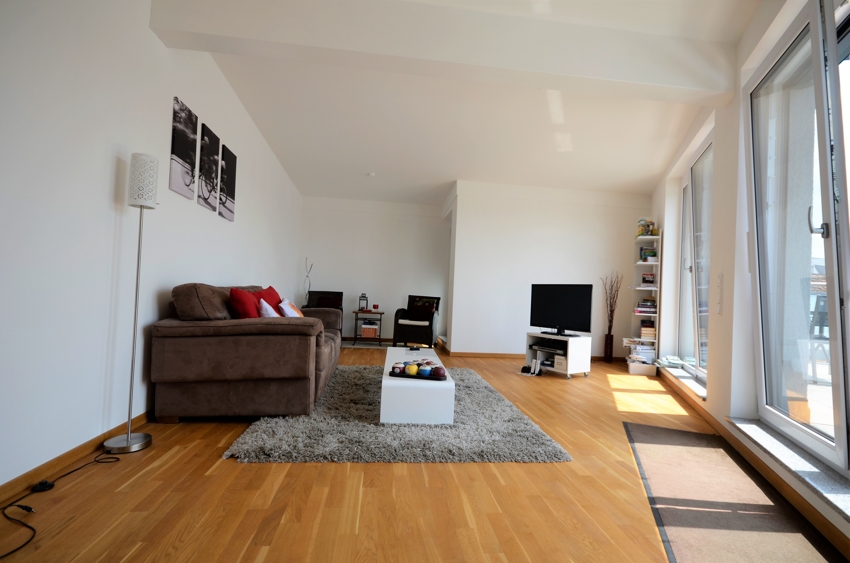 Wohnzimmer Penthousewohnung Holzkirchen