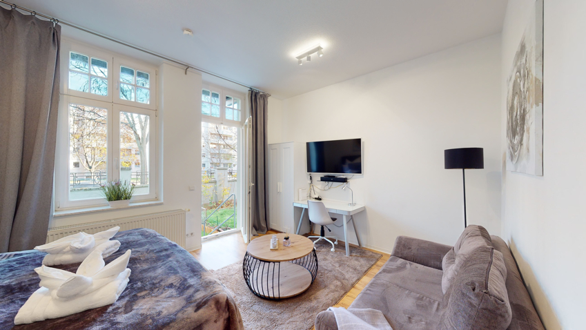 Wohnraum Terrassenwohnung Magdeburg / Stadtfeld West