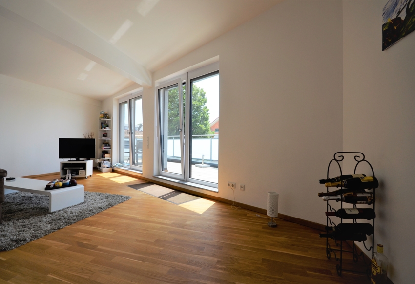 Wohnzimmer Penthousewohnung Holzkirchen