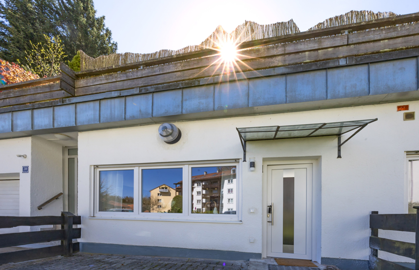 Au�enansicht Erdgeschosswohnung Miesbach