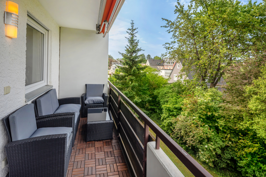 Kolping_Balkon Dachgeschosswohnung Dachau