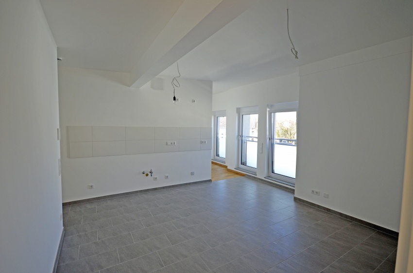 K�che und Essbereich Penthousewohnung Holzkirchen
