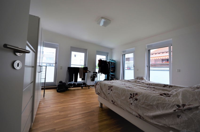 Schlafzimmer Penthousewohnung Holzkirchen