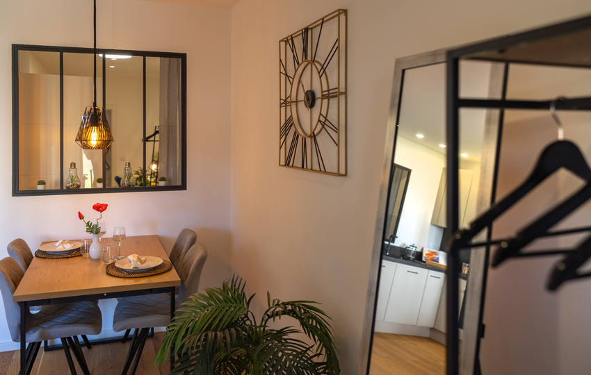 Eingangsbereich mit Garderobe Erdgeschosswohnung Miesbach