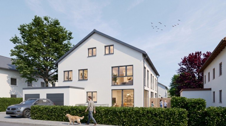 Vorderansicht M�nchen / Solln Reihenendhaus Gro�z�giges Reihenendhaus in ruhiger Lage mit S�d-West-Ausrichtung