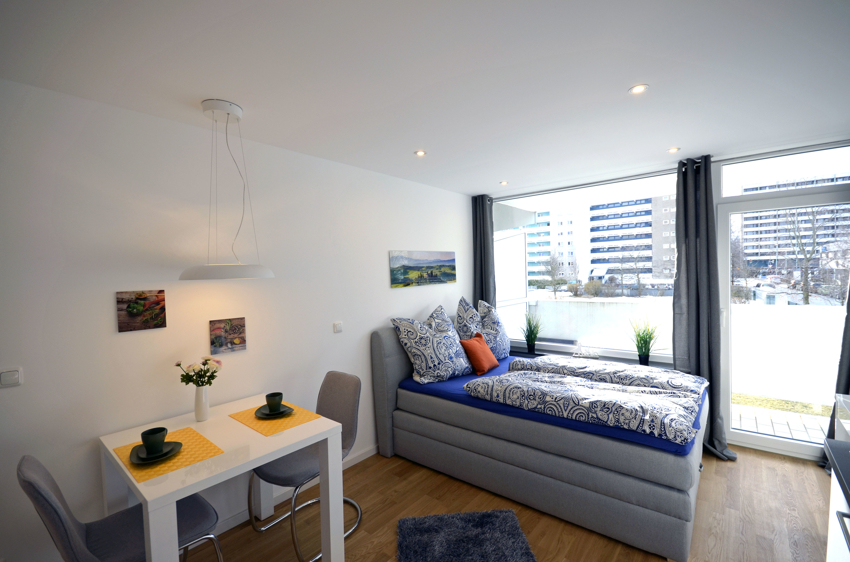 Ap.2 Wohnen/Schlafen Etagenwohnung M�nchen