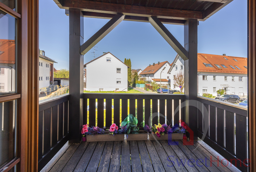 Balkon Etagenwohnung Moosburg