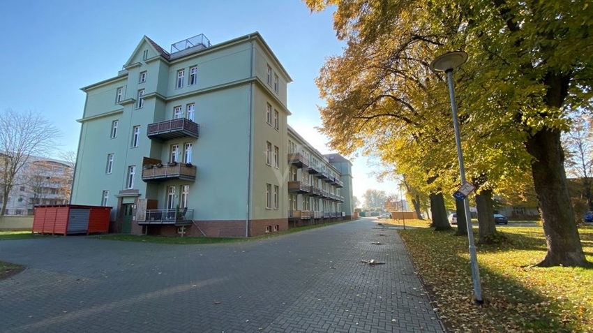 Aussenansicht Terrassenwohnung Magdeburg / Stadtfeld West