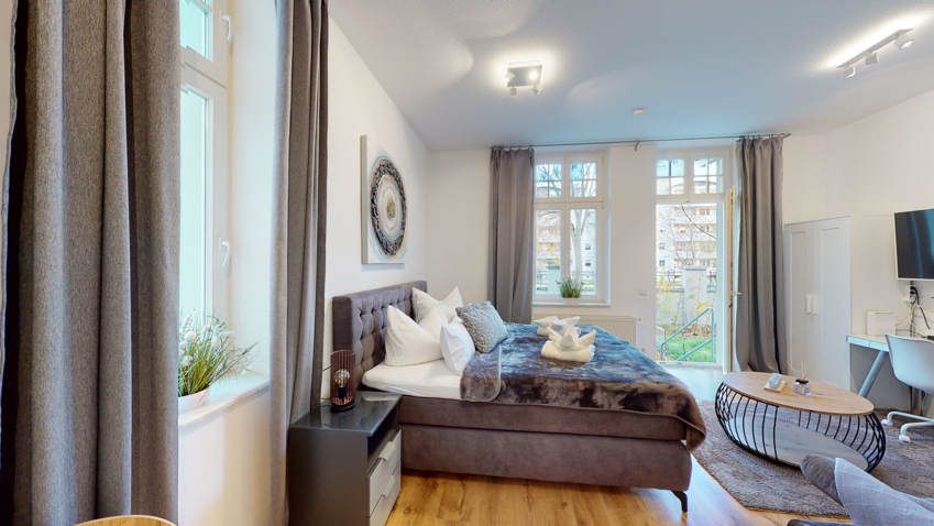 Wohnraum Terrassenwohnung Magdeburg / Stadtfeld West