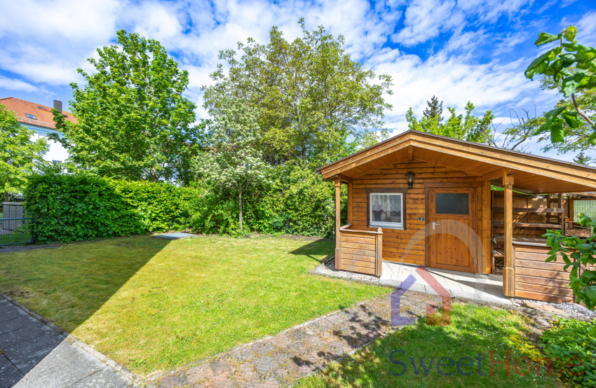 Gartenh�uschen Terrassenwohnung Germering